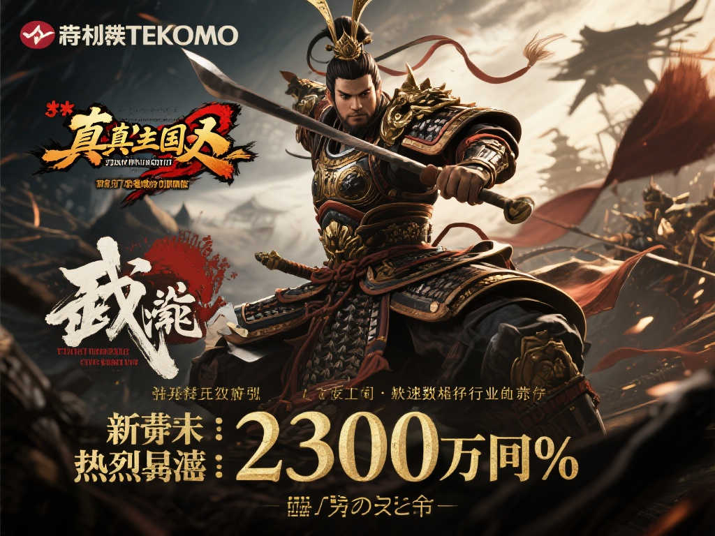 《真·三国无双》系列销量突破2300万！《卧龙》玩家超500万，光荣特库摩业绩亮眼！
