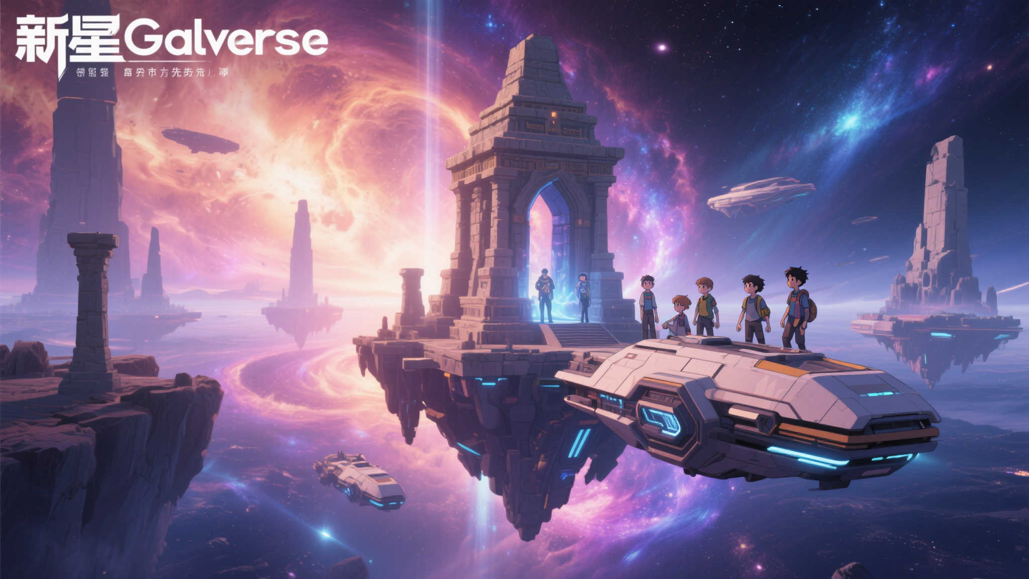 今夏热映!动画《新星Galverse》先行场景画面抢先曝光 今夏热映!动画《新星Galverse》先行场景画面抢先曝光