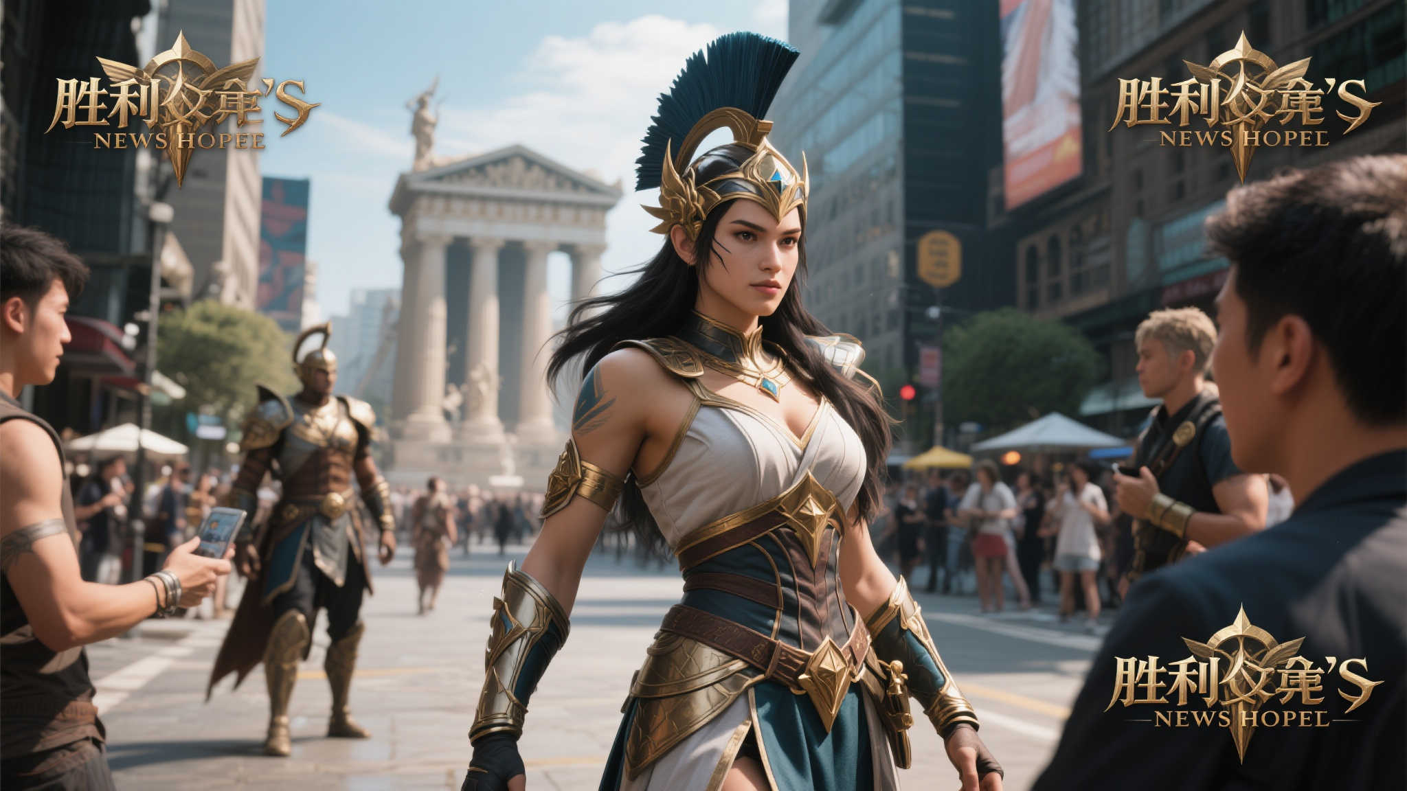 《胜利女神：新的希望》全新宣传片：绝美Coser化身露菲，与你街头同行！